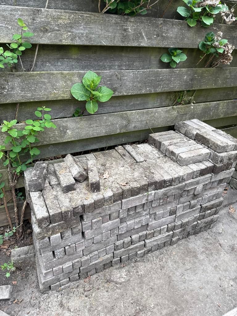 Gratis af te halen waaltjes, Tuin en Terras, Tegels en Klinkers, Ophalen, Gebruikt, Klinkers, Minder dan 5 m²