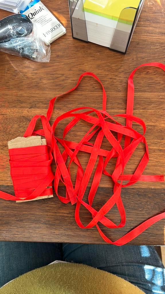 Laatste kans! Rood lint, Diversen, Kerst, Ophalen of Verzenden