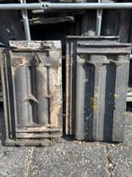 3.500 vlakke mulden dakpannen blauw gesmoord JD, Doos, 100 cm of meer, 60 cm of meer, Minder dan 35 cm