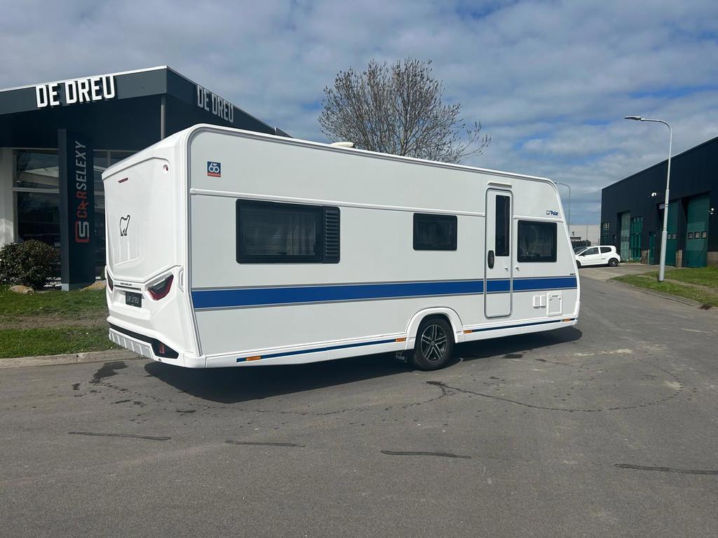 Polar Blueline 590 S | enkele bedden | ALDE vloerverwarming, Caravans en Kamperen, Caravans, Storgatan 52
917 82   Dorotea, Bedrijf