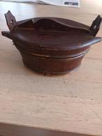 Antiek houten tabaksvaatje, tabakskuipje, butte, Antiek en Kunst, Ophalen of Verzenden