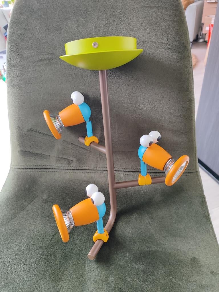 Massive 'Birdey' kinderlamp met 3 GU10 spotjes (2), Kinderen en Baby's, Kinderkamer | Inrichting en Decoratie, Zo goed als nieuw