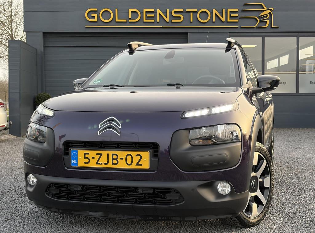 Citroen C4 Cactus 1.2 PureTech Shine 1e Eigenaar,Navi,Camera, Auto's, Citroën, Stof, Euro 6, Parkeersensor, 995 kg