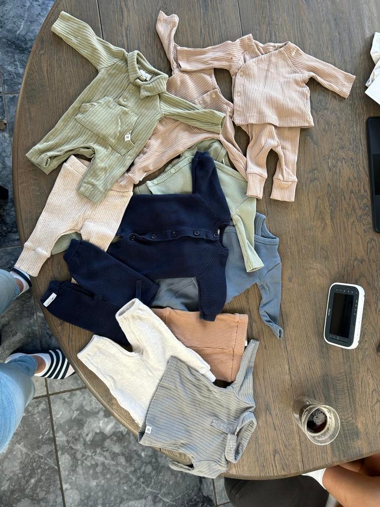Prematuur babykleding pakket: pakjes, broekjes, truitjes, Ophalen of Verzenden, Zo goed als nieuw, Jongetje, Setje
