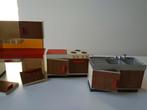 vintage keuken poppenhuis jaren 70, Ophalen of Verzenden, Gebruikt, Poppenhuis