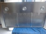 afzuigkap R.V.S wand schouw Franke 90 breed met zuil 70 euro, Ophalen, Gebruikt, Overige kleuren, 100 tot 150 cm