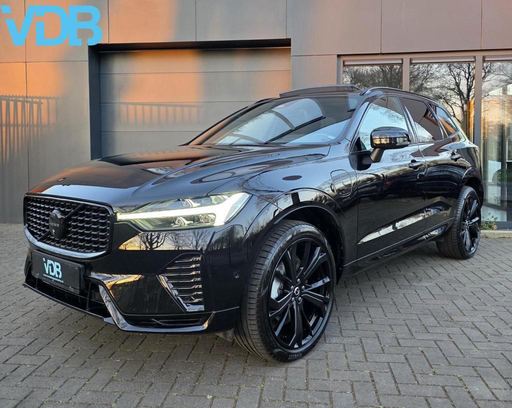 Volvo XC60 2.0 T8 Plug-in hybrid AWD Plus BLACK EDITION VOL, Auto's, Volvo, Bedrijf, Te koop, XC60, 360° camera, 4x4, ABS, Achteruitrijcamera
