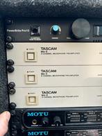 3x Tascam microfoon voorversterker, Ophalen of Verzenden, Gebruikt, Audio