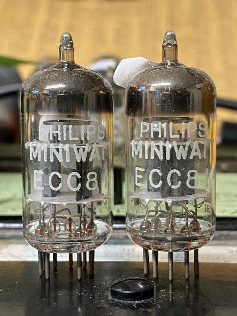 ECC81 Philips Miniwatt 12AT7 CV455, Ophalen of Verzenden
