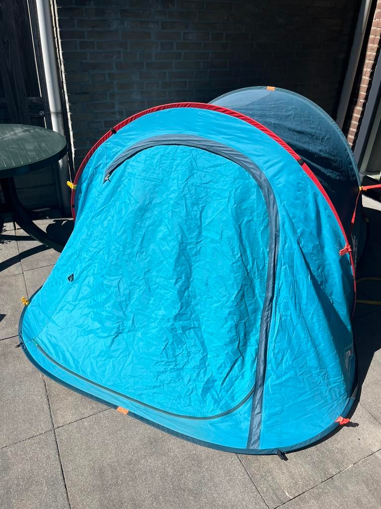 Quechua 2 seconds 2 persoons tent, Ophalen, Gebruikt, Tot en met 2