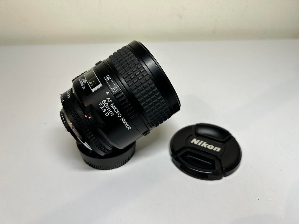 Nikon AF Micro Nikkor 60mm 1:2.8 D Macro Lens, Ophalen of Verzenden, Zo goed als nieuw, Macrolens