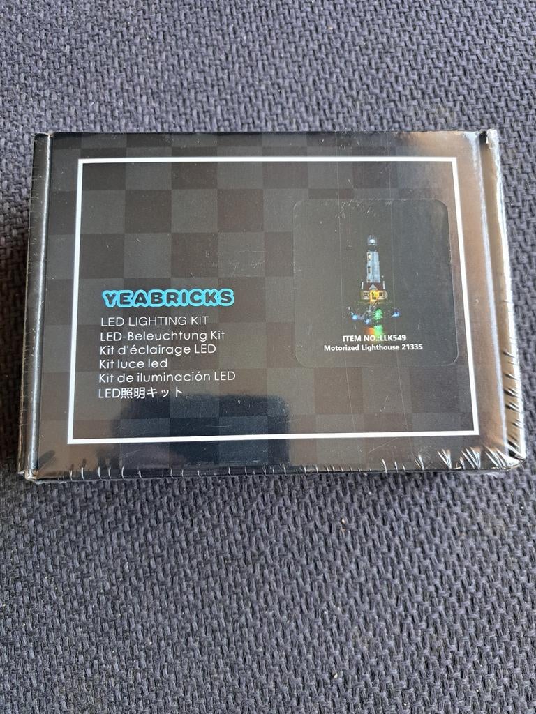 Yeabricks verlichtingsset voor modelnr 21335 "vuurtoren", Lego, Ophalen of Verzenden, Germany, Nieuw
