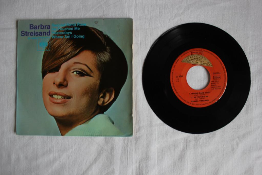 Barbra Streisand - second hand rose, Cd's en Dvd's, Ophalen of Verzenden, Gebruikt, Pop, EP