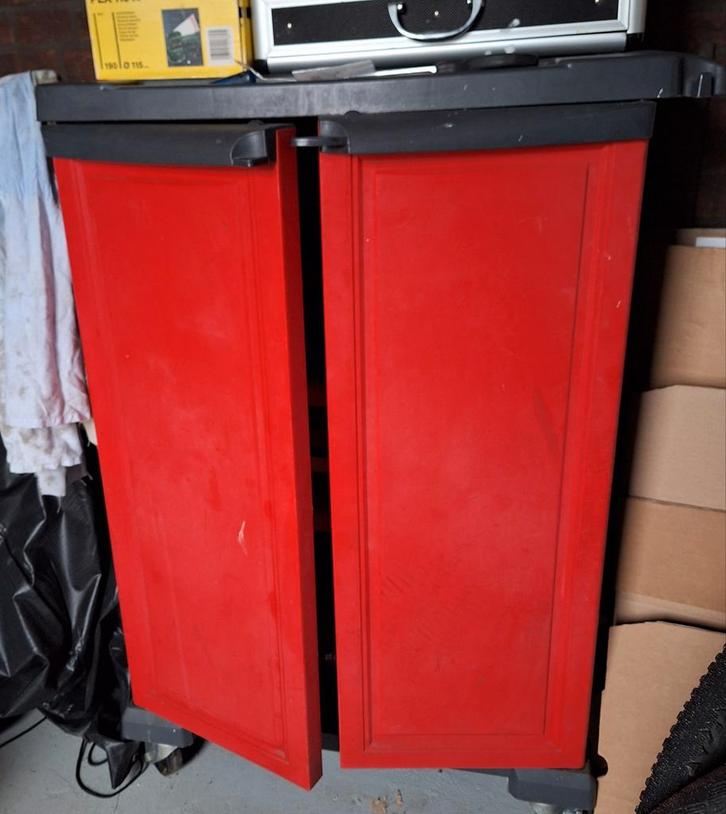 Gereedschaps opberg kast van Keter, Doe-het-zelf en Verbouw, Gereedschapskisten, Ophalen