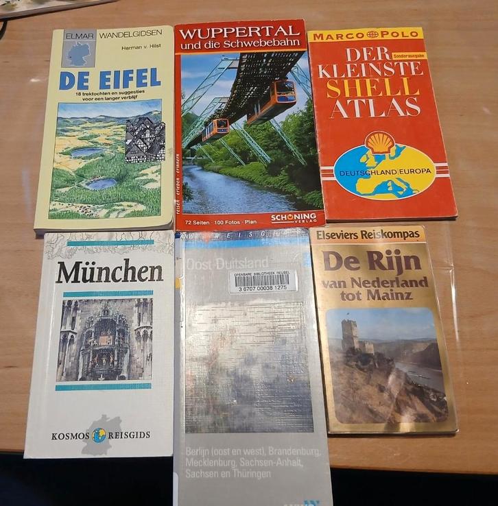6 reisboeken over Duitsland, Boeken, Reisgidsen, Gelezen, Reisgids of -boek, Europa, Overige merken, Ophalen of Verzenden