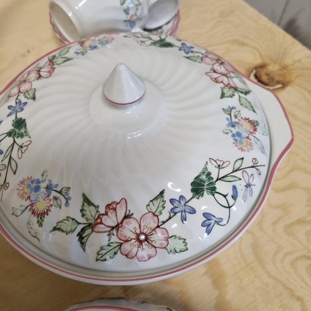Servies V&D, Overige typen, Ophalen of Verzenden, Zo goed als nieuw, Overige stijlen