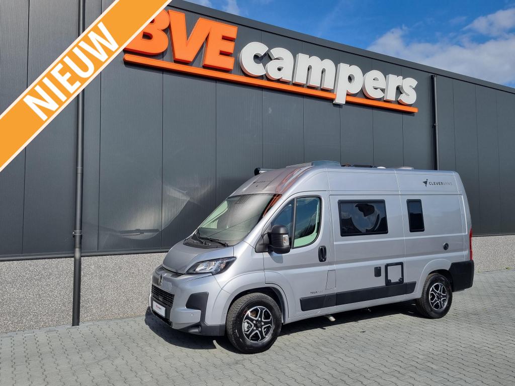 Clever Tour 540 Automaat Full Package, Caravans en Kamperen, Campers, Verwarmde buitenspiegels, Tot en met 2, Diesel, Overige merken