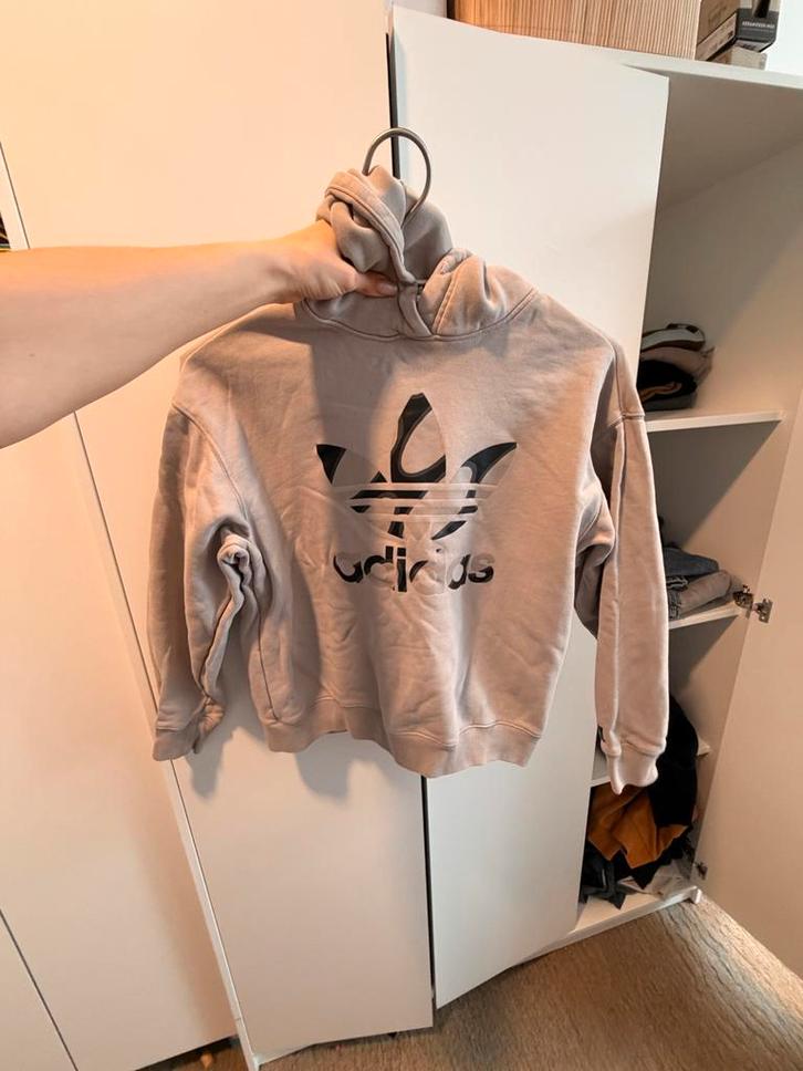 Adidas x Marimekko Hoodie - Zo goed als nieuw, Kleding | Dames, Truien en Vesten, Zo goed als nieuw, Maat 34 (XS) of kleiner, Beige