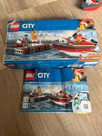 Lego city 60213 Brand aan de kade, Ophalen of Verzenden, Zo goed als nieuw, Complete set, Lego