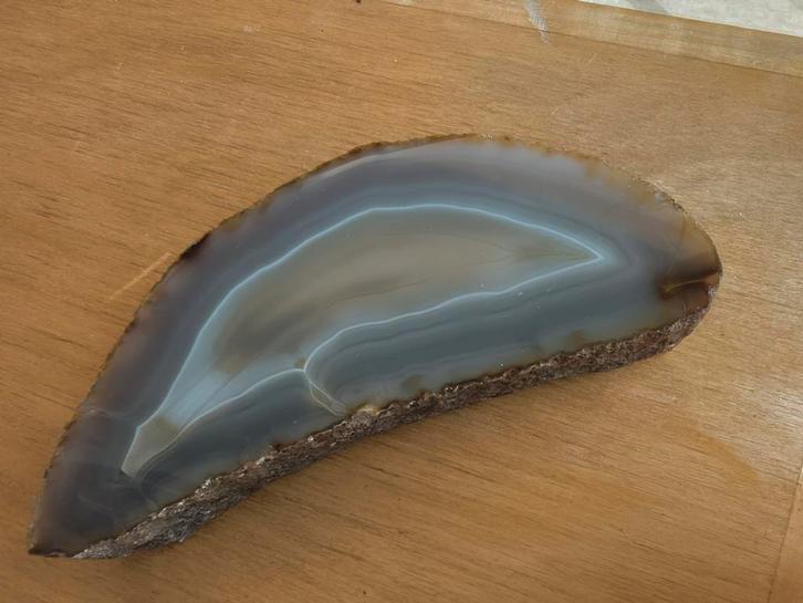 Gepolijste Agaat plak, Hobby en Vrije tijd, Overige Hobby en Vrije tijd, Gebruikt, Ophalen of Verzenden