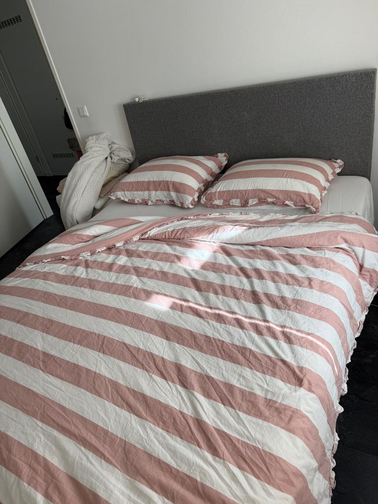 Bed Wehkamp, Huis en Inrichting, Ophalen, Gebruikt, Tweepersoons, Basic