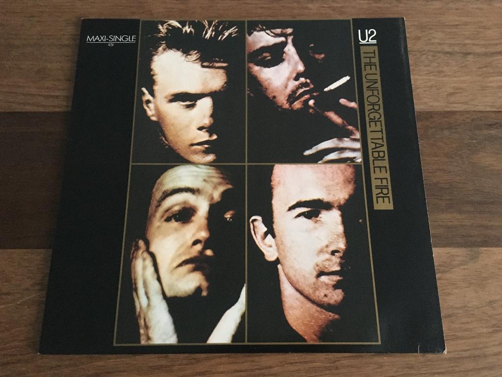 Vinyl Maxisingle U2 The Unforgettable Fire 5 Track EP EU, Gebruikt, 1980 - 1989, Ophalen of Verzenden, Pop
