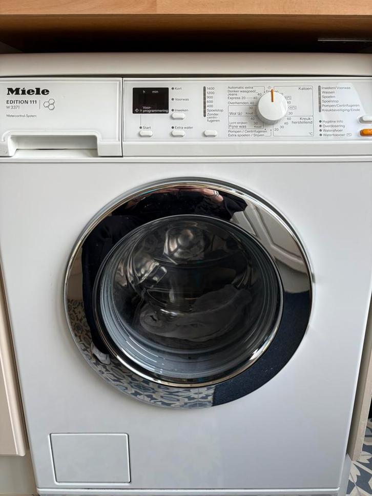 Miele W3371 Edition 111 wasmachine in perfecte staat, Witgoed en Apparatuur, Wasmachines, Zo goed als nieuw, 6 tot 8 kg, 85 tot 90 cm