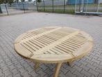 Tuintafel, rond 150 cm, Ophalen, Nieuw, Rond, Hout