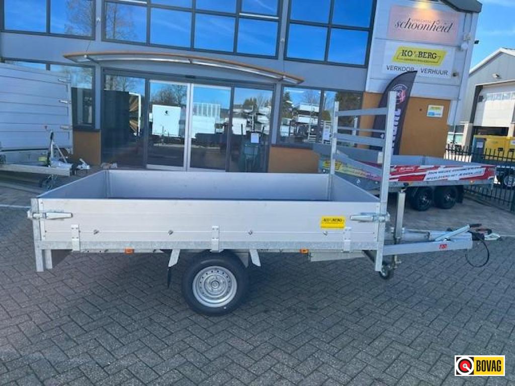 Anssems plateau 250x150 1350kg zgan, Auto diversen, Aanhangers en Bagagewagens, Gebruikt