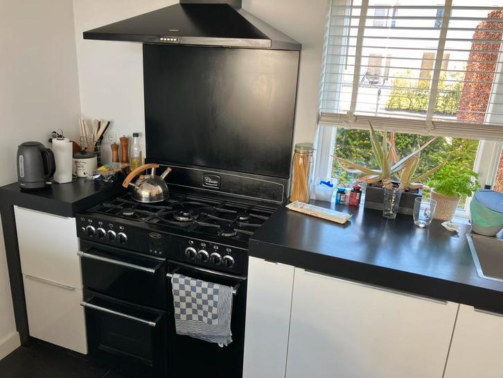 Complete keuken, Huis en Inrichting, Keuken | Complete keukens, Gebruikt, Enkelwandige keuken, Wit, Kunststof, Hoogglans of Gelakt