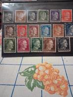 Duitse postzegels met Hitler-portret, diverse waarden, Ophalen of Verzenden, Duitse Keizerrijk, Gestempeld