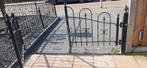 Tuinhek / poort van ijzer, Tuin en Terras, Ophalen, Gebruikt, 100 tot 150 cm, 100 tot 150 cm