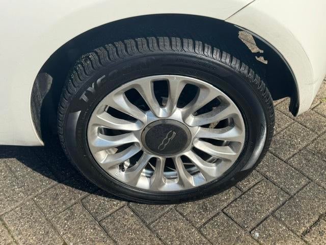 Fiat 500 0.9 Turbo Popstar *airco *bluetooth *lichtmet. 15, Voorwielaandrijving, Stof, Gebruikt, Origineel Nederlands