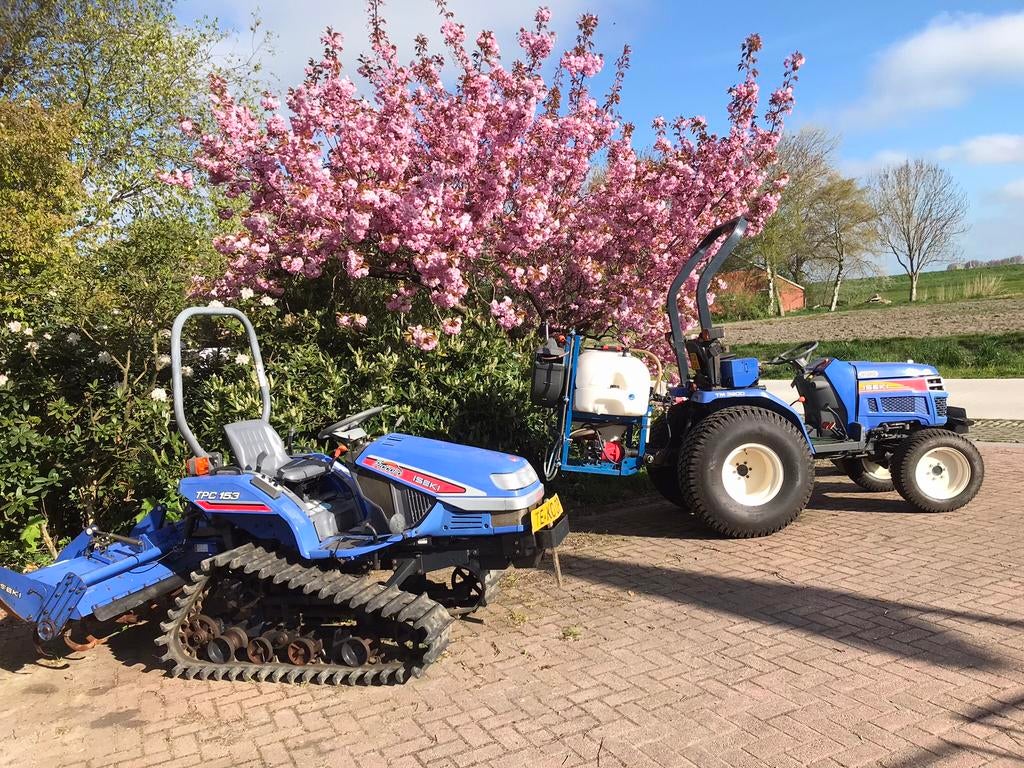 ISEKi Hydro - TM3200 - ISEKI Piccoro - TPC153 Rups, Ophalen, Grondbewerking