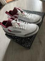 Nike Air Jordan Spizike Low White Team Red Maat 45 met doos, Ophalen, Zo goed als nieuw, Wit