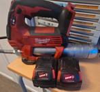 Milwaukee vetspuit met 2 accu's, Ophalen of Verzenden, Overige typen