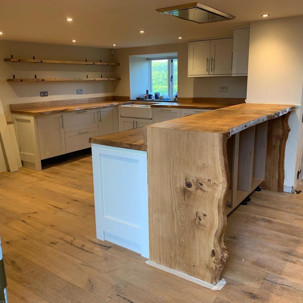 Keuken barbladen wandplanken mooie vensterbank planken, Ophalen, Nieuw, 50 tot 100 cm, Minder dan 100 cm