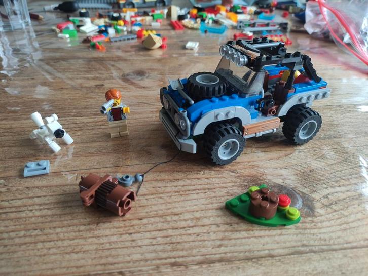 LEGO Creator 31075 Avontuurlijke Offroader, Kinderen en Baby's, Speelgoed | Duplo en Lego, Zo goed als nieuw, Lego, Complete set