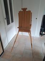 Schildersezel met veel penselen, Ophalen, Gebruikt, Ezel