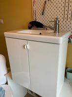 Wit Badmeubel ikea, Ophalen, 50 tot 100 cm, Minder dan 100 cm, Wastafelkast
