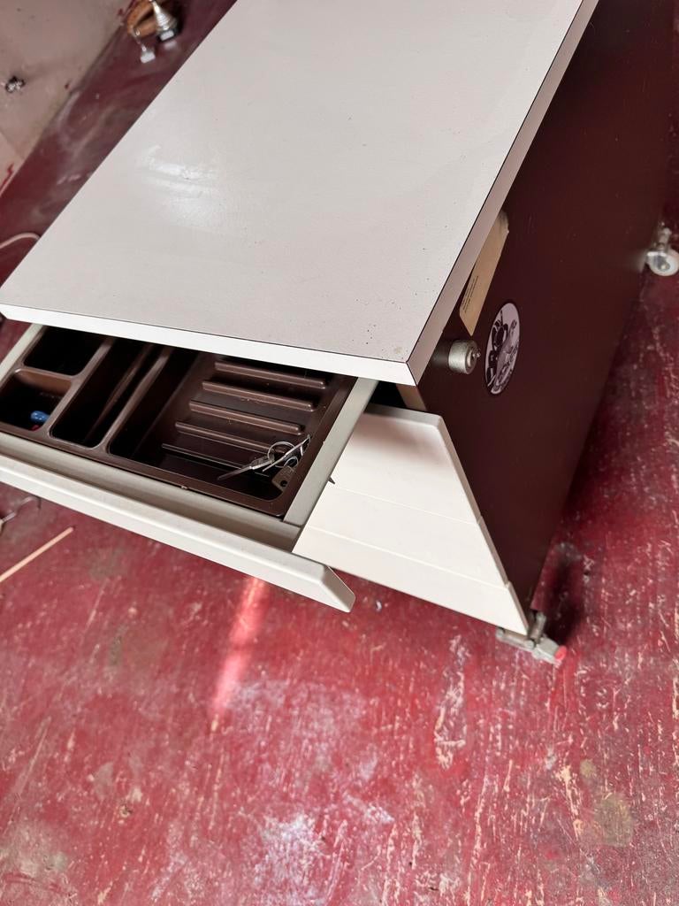 Verrijdbaar ladekastje - H68xB42xD78 cm, Ophalen, Minder dan 50 cm, Gebruikt, 75 cm of meer