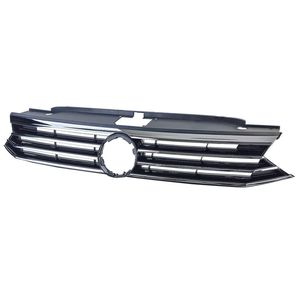 Grill Geschikt Voor Volkswagen Passat B8 Zwart Chrome, Verzenden, Automotive Parts, A.parts@hotmail.nl, Trasmolenlaan 12 3447 GZ Woerden