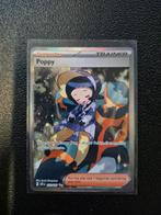 Pokemon trainer Poppy, Ophalen of Verzenden, Zo goed als nieuw, Losse kaart, Foil