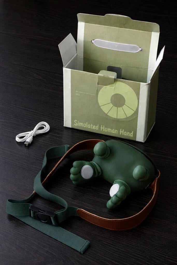 Oplaadbare Shiatsu Handmassage Apparaat - Draagbaar, Sport en Fitness, Massageproducten, Verzenden, Nieuw, Apparaat