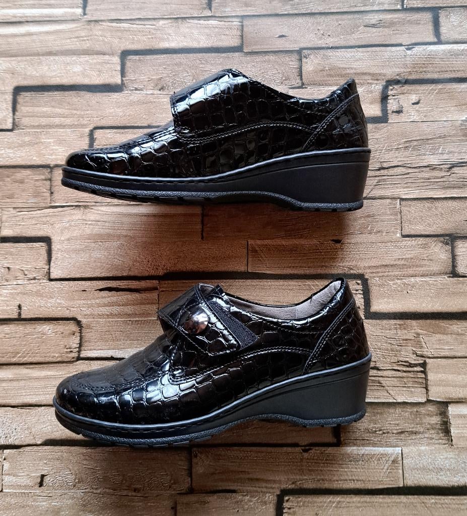 ARA - chique zwarte luftpolster schoenen, maat 37,5, Verzenden, Zwart, Overige typen, Zo goed als nieuw
