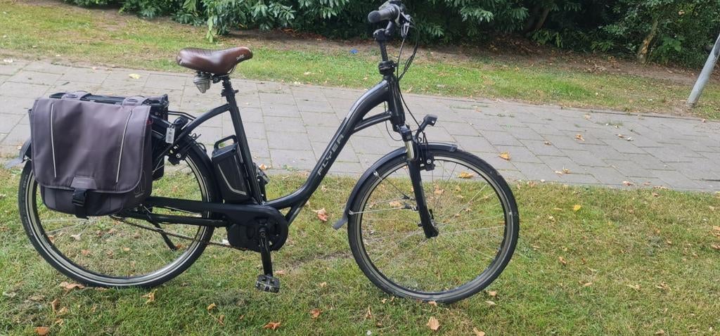 Elektrische damesfiets Flyer T8 Middenmotor Compleet, 56 cm of meer, Ophalen, Gebruikt, Overige merken