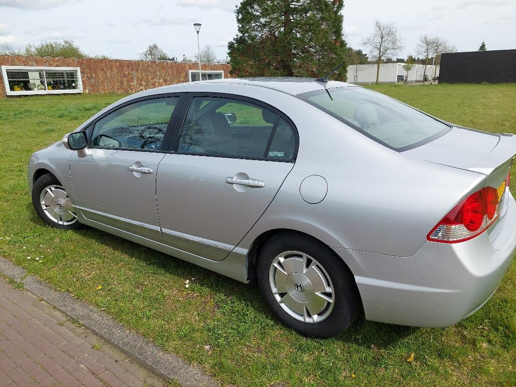 Honda Civic 1.3 Vtec Hybrid 4DR C-tr. 2006 Grijs, Auto's, Honda, 4 cilinders, Origineel Nederlands, 22 km/l, Sedan