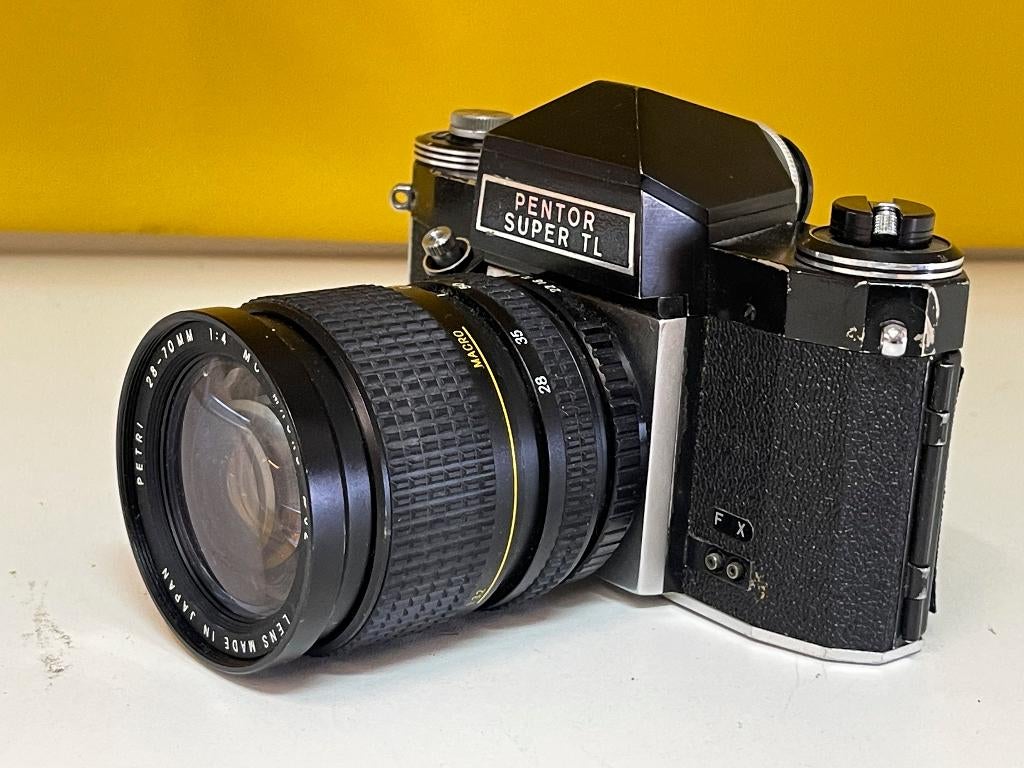 PENTOR SUPER TL FX analoge spiegelreflex foto camera + Lens, Audio, Tv en Foto, Fotocamera's Analoog, Spiegelreflex, N, Ophalen of Verzenden