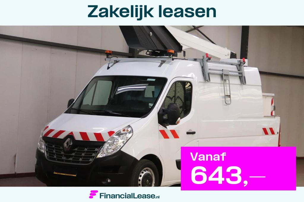 Renault Master HOOGWERKER NACELLE KLUBB K26 HUBARBEITSBÜHNE, Voorwielaandrijving, Stof, Gebruikt, Euro 6