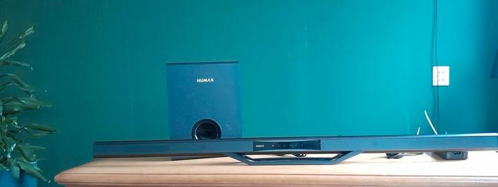 Humax STE‑1000 BSW Soundbar, Audio, Tv en Foto, Home Cinema-sets, Zo goed als nieuw, Overige spelers, Soundbar, 70 watt of meer